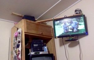 Homemade TV Wall Mount