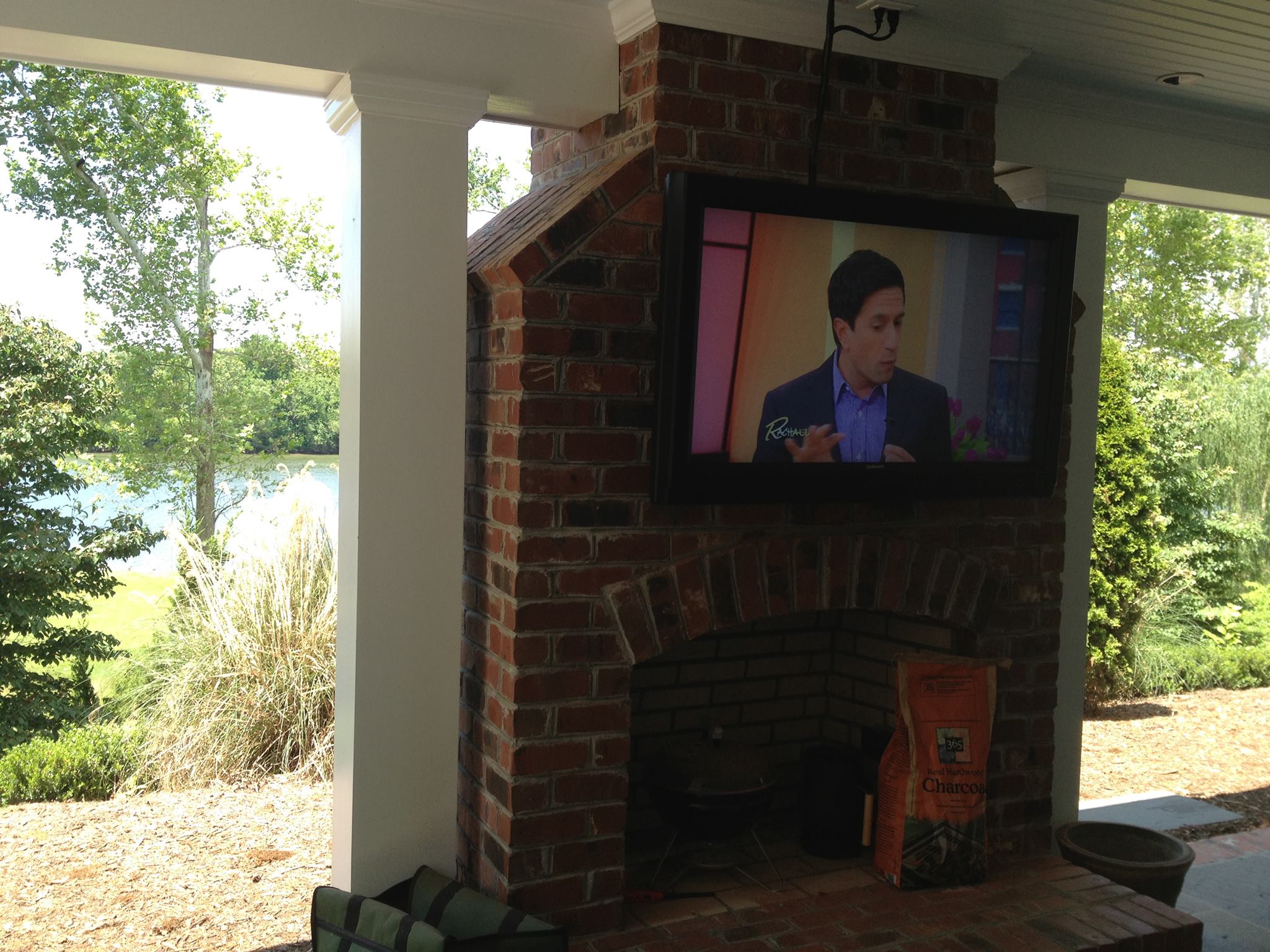 Outdoor Television Installation