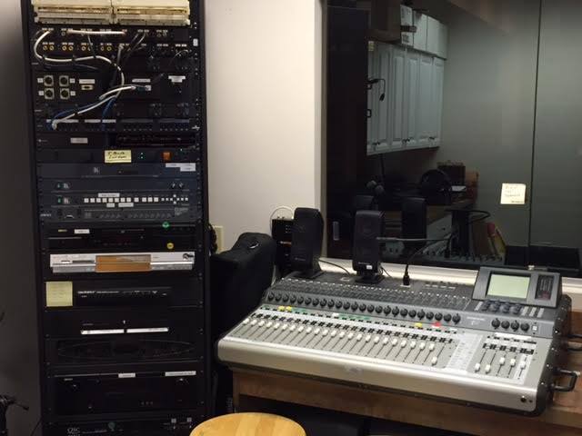 A/V Rack and Sound Board Installation in Church