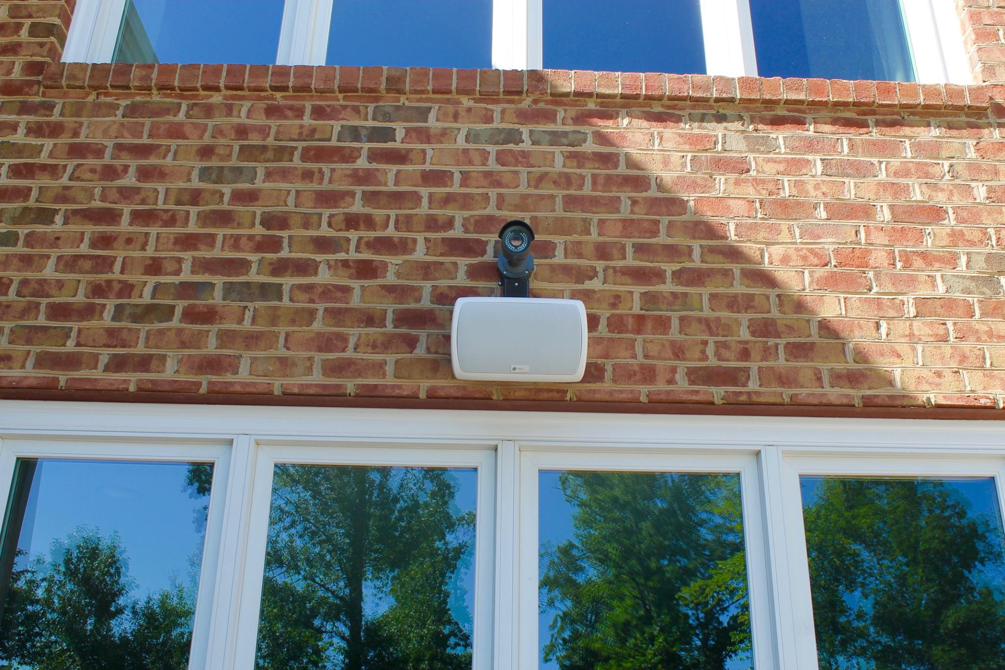 Niles Outdoor Speaker and Luma IP Outdoor Camera Installation, Midlothian VA